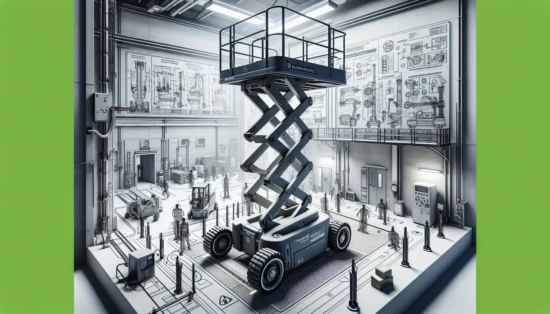 Lifter for trange omr&aring;der: de beste l&oslash;sningene for sm&aring; arbeidsplasser og effektiv materialh&aring;ndtering &ndash; illustrasjon 1