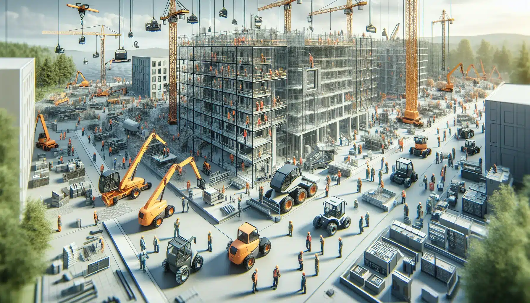 Innovasjoner innen liftutstyr og hva de betyr for byggebransjen &ndash; tryggere og mer effektiv bygging &ndash; illustrasjon 1