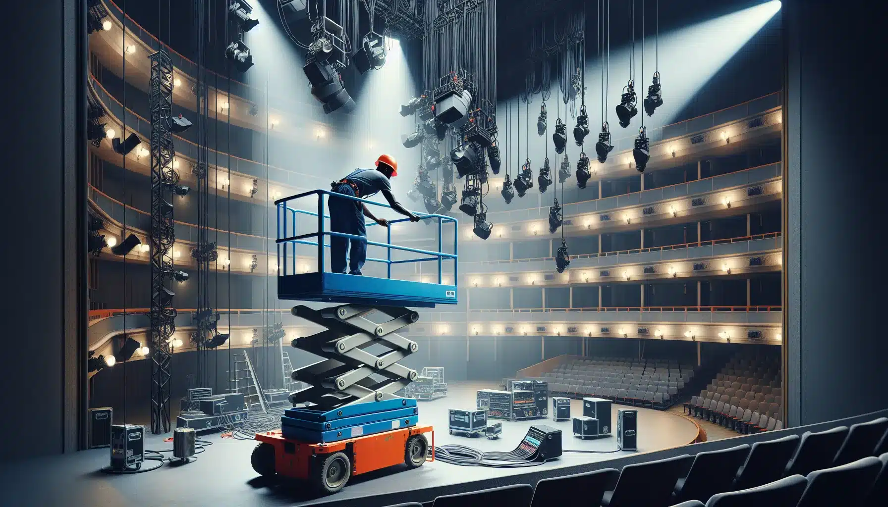 Slik brukes lift i teater, film og eventproduksjon: typer, sikkerhet og smarte tips &ndash; illustrasjon 2