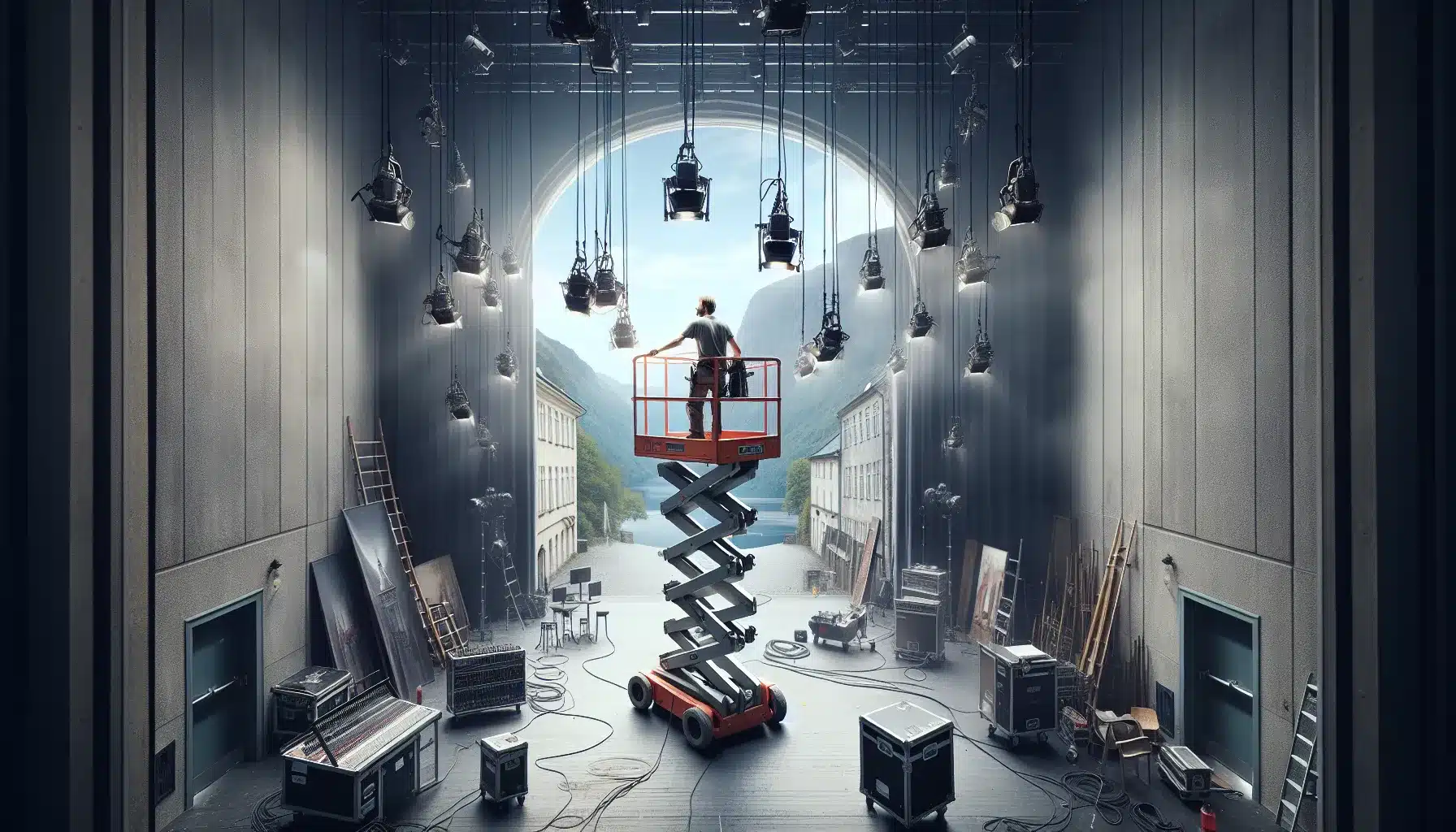 Slik brukes lift i teater, film og eventproduksjon: typer, sikkerhet og smarte tips &ndash; illustrasjon 1