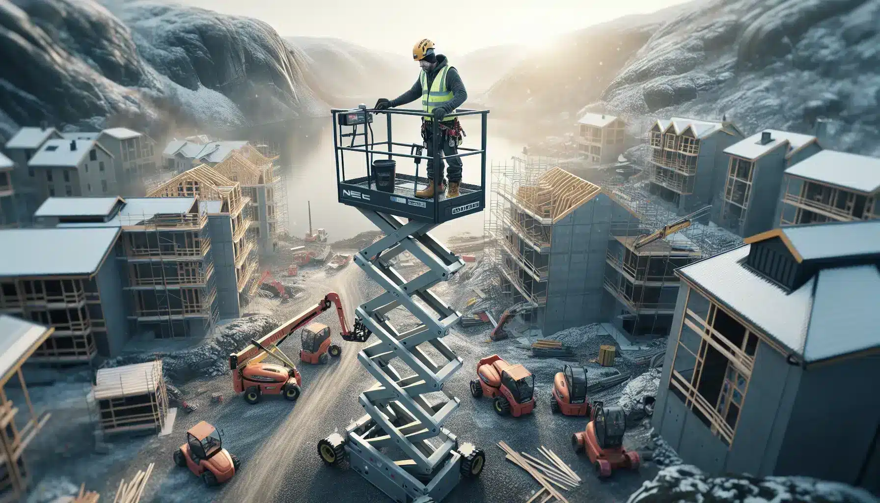 Sakselift, teleskoplift eller bomlift? Slik velger du riktig type for jobben din – illustrasjon 2