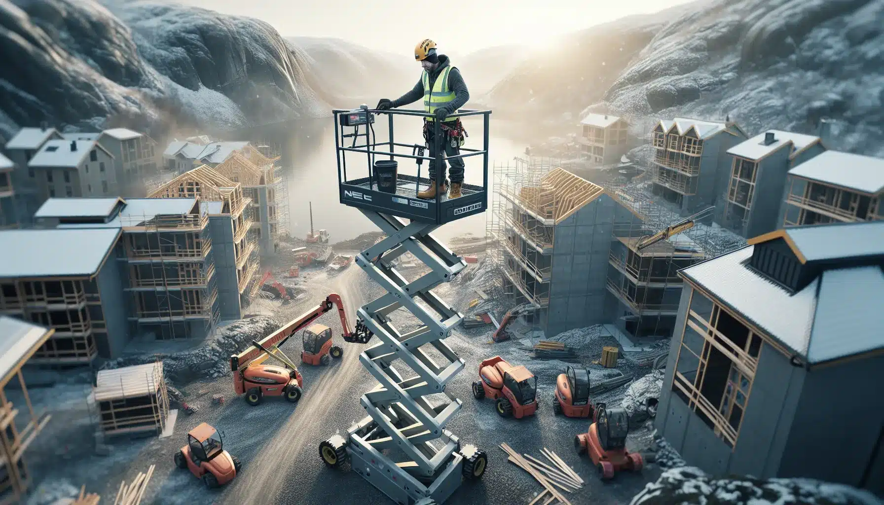 Sakselift, teleskoplift eller bomlift? Slik velger du riktig type for jobben din &ndash; illustrasjon 2