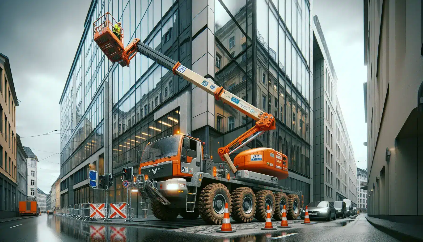Hvordan velge riktig lift for arbeid på store kontorbygg – illustrasjon 2