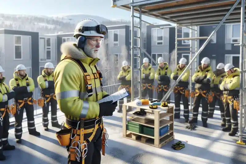 De viktigste kravene til opplæring for arbeid i høyden