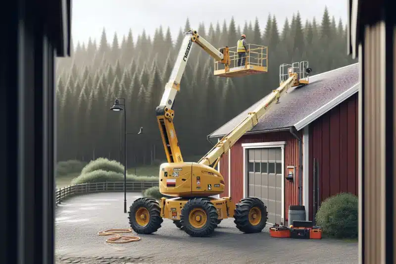 De beste løsningene for å bruke lifter i skog- og landbruksarbeid