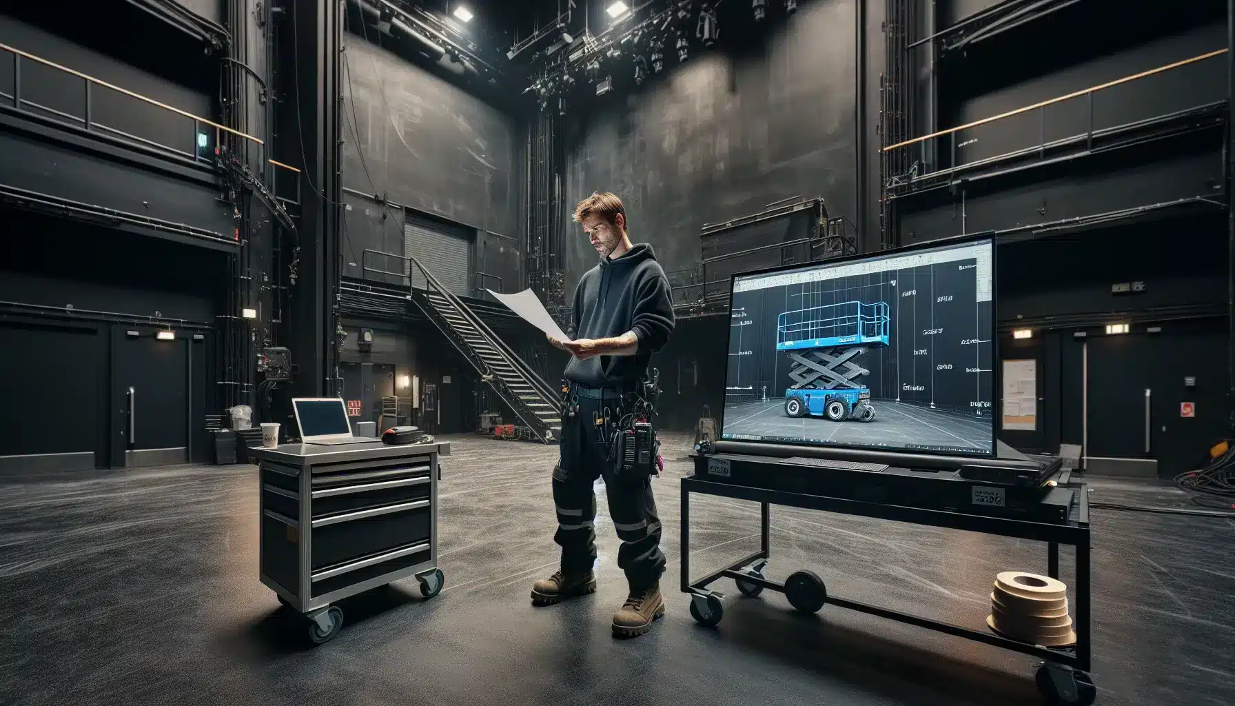 Slik velger du riktig lift for teater- og eventproduksjoner – illustrasjon 1