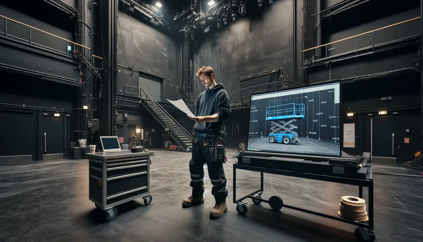 Slik velger du riktig lift for teater- og eventproduksjoner &ndash; illustrasjon 1