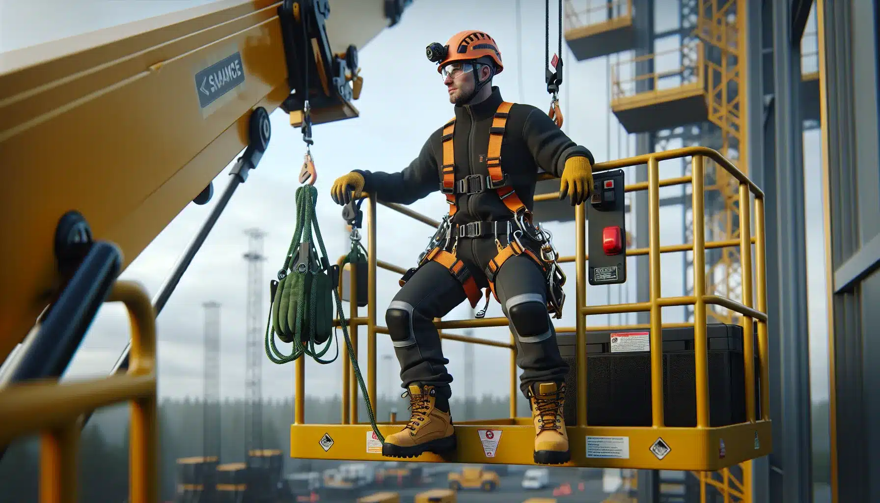 Hvordan kombinere lifter med sikkerhetsutstyr for &oslash;kt beskyttelse &ndash; illustrasjon 2